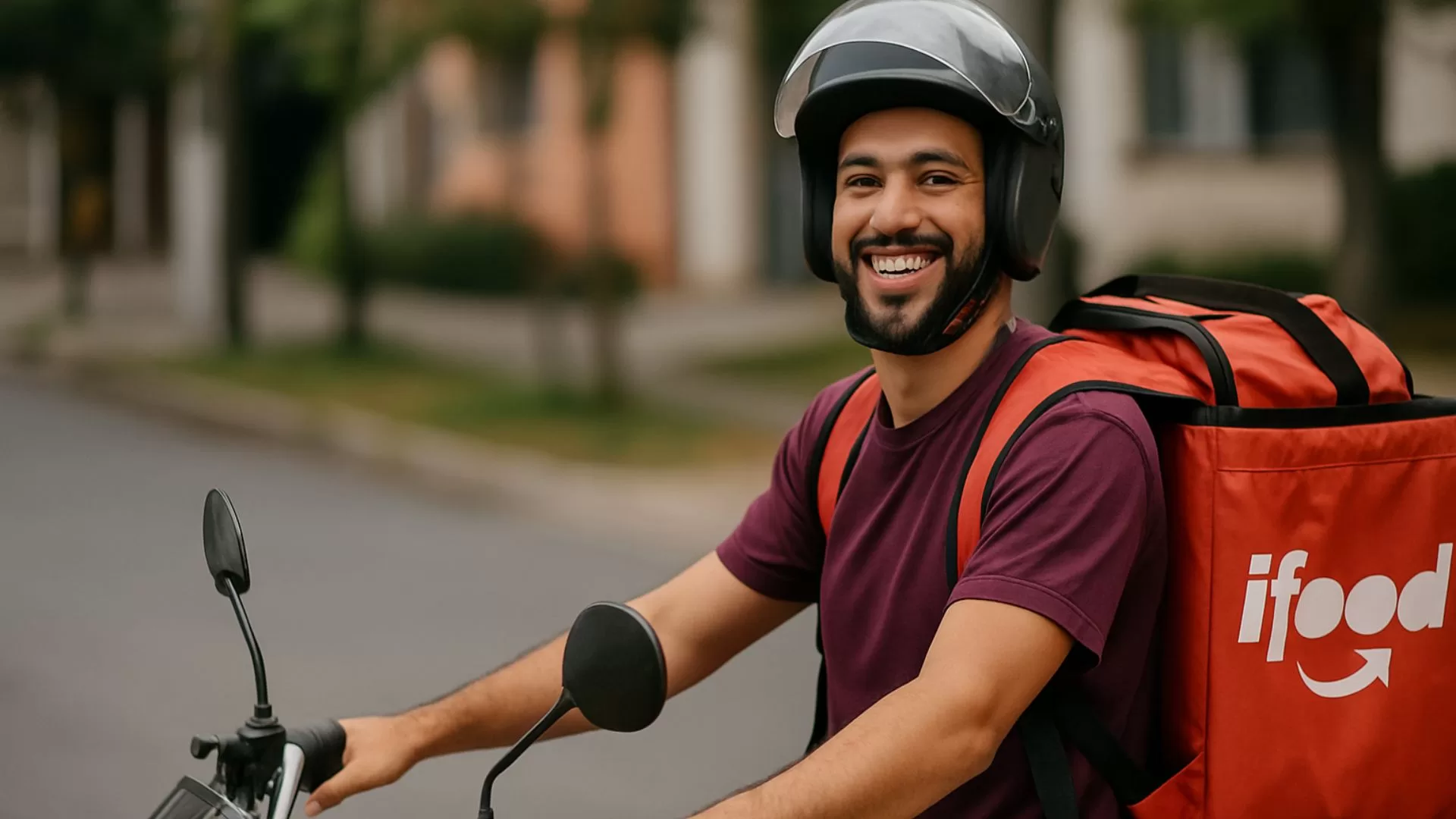 iFood Surpreende Entregadores com Aumento de R$ 7,50 – Mas Tem Muito Mais por Trás! entregador ifood feliz com aumento taxa mínima para r$ 7,50 em 2025