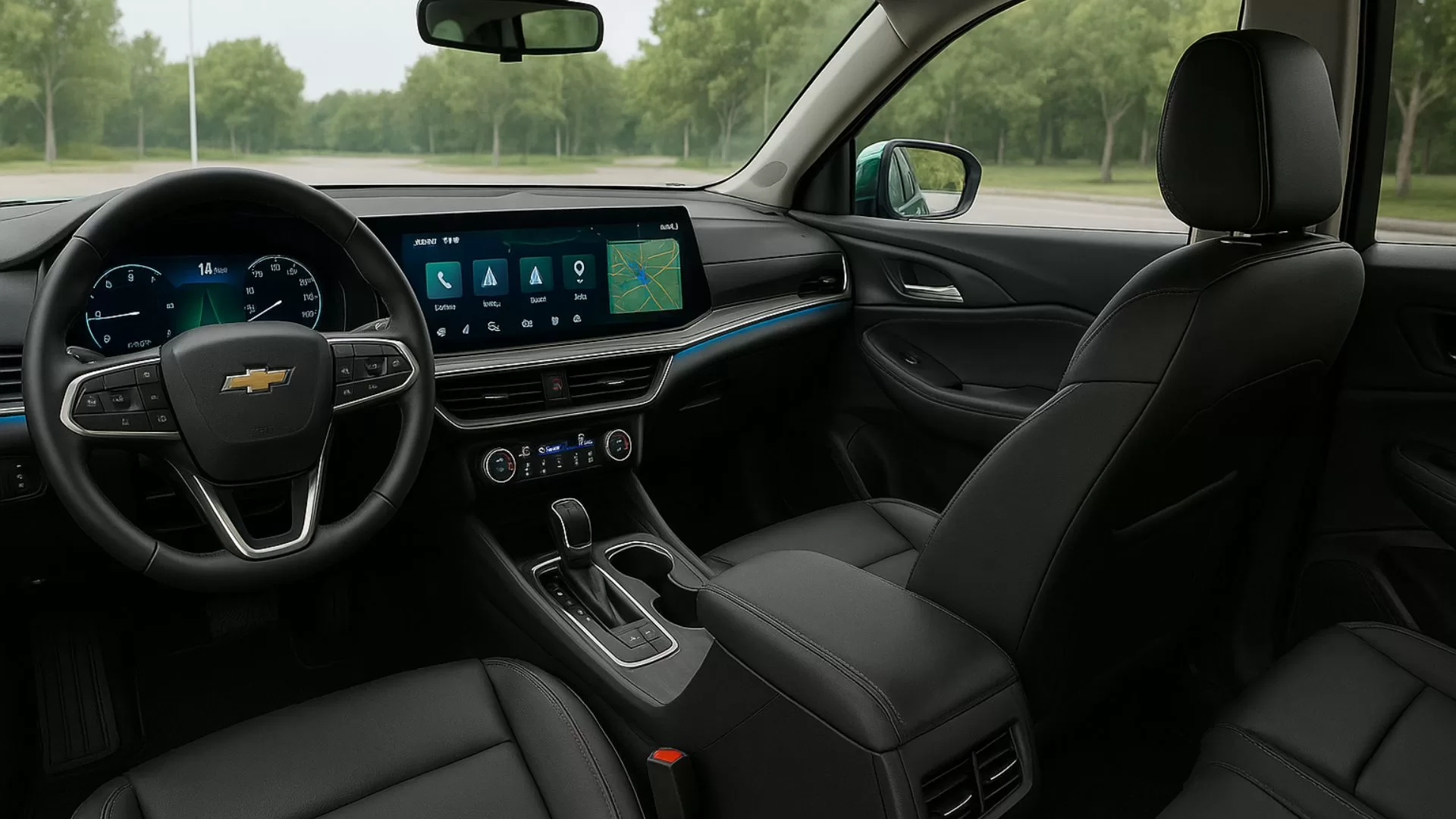 Nova Chevrolet Veraneio 2026 volta com visual brutal e deixa SUV atual no chinelo Nova Chevrolet Veraneio 2026 Interior