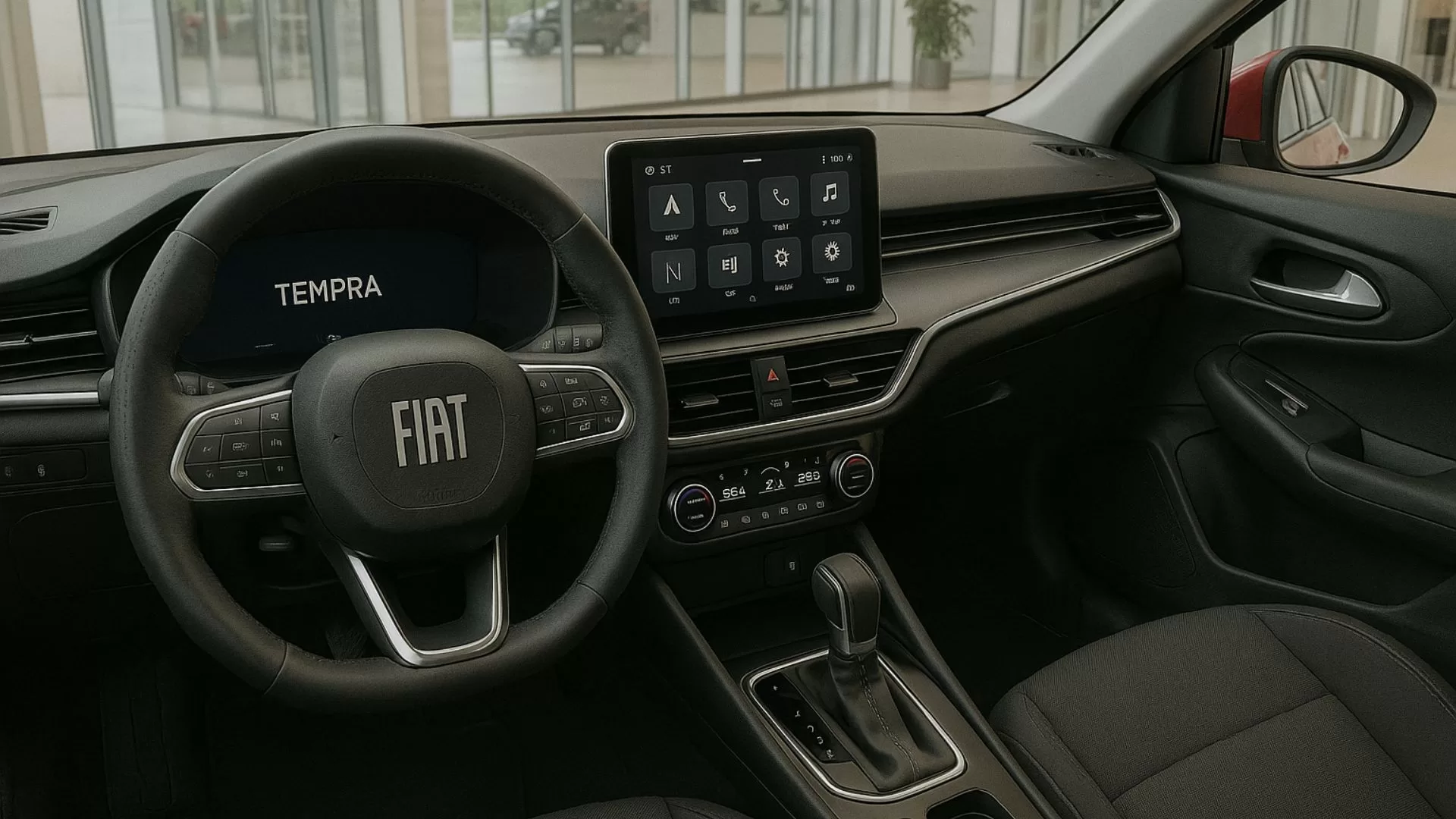 Novo Fiat Tempra 2026: Volta como Sedã Futurista que Pode Mudar Tudo! Interior Novo Fiat Tempra 2026