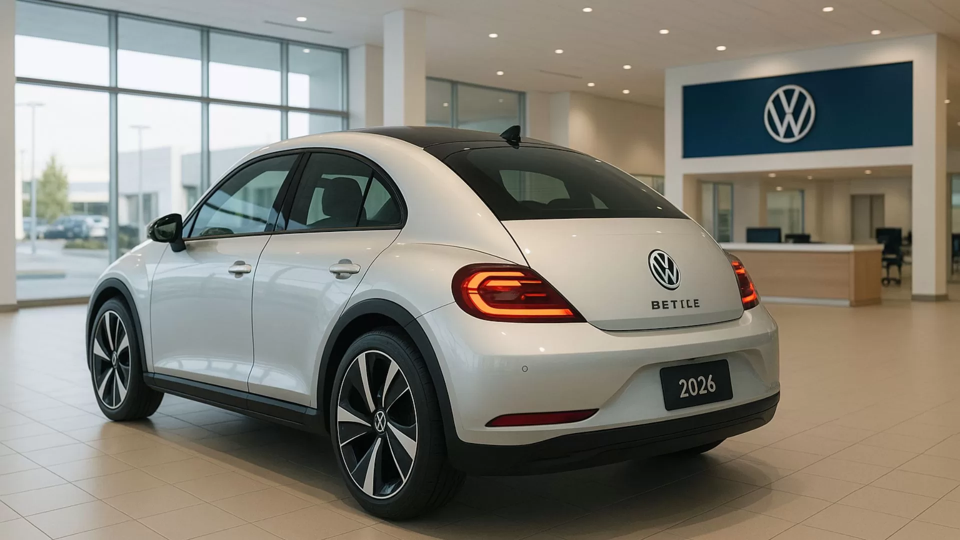 Traseira Volkswagen Fusca 2026