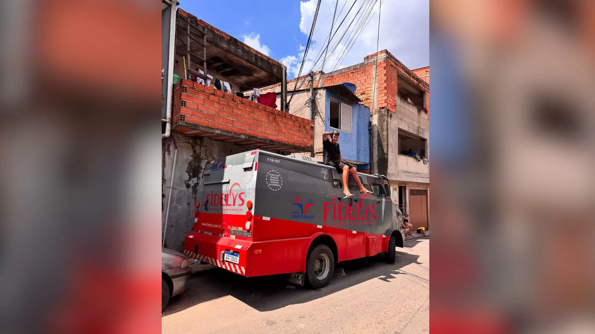 Influencer vende carro-forte após problemas com a PF e ainda lucra R$ 40 mil carro-forte Influencer