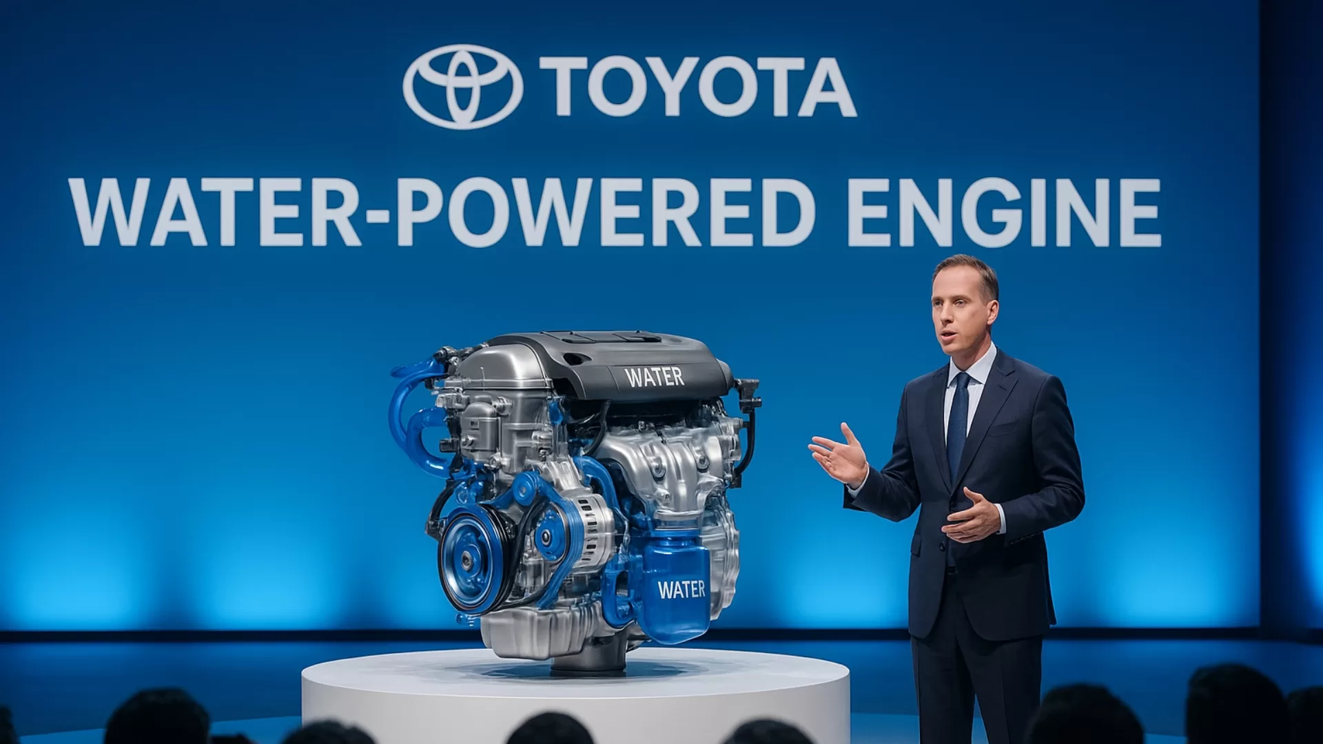 Motor movido a água Toyota