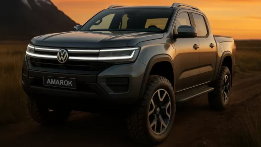 Projeção da nova Volkswagen Amarok 2027 (Luan Sousa/Turbo Notícias)