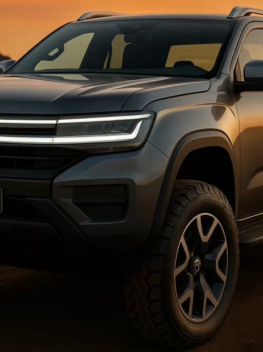 Projeção da nova Volkswagen Amarok 2027 (Luan Sousa/Turbo Notícias)