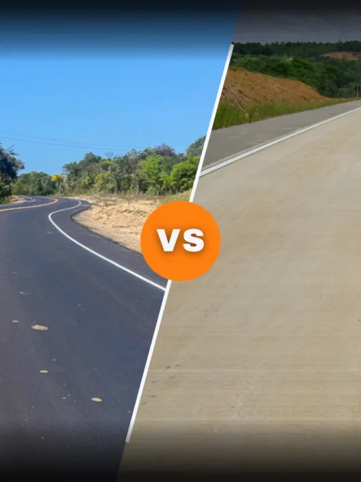 Asfalto vs Concreto