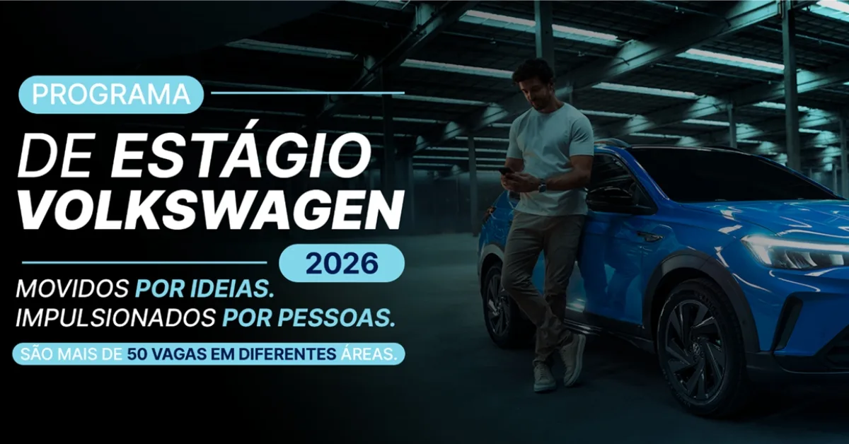 Estágio Volkswagen 2026