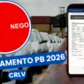 Licenciamento PB 2026