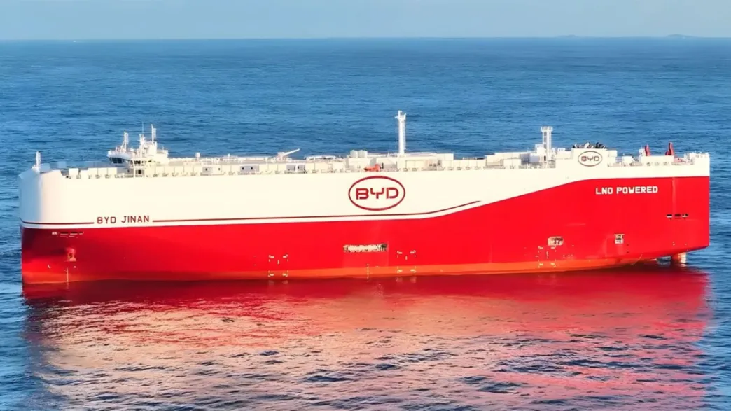 Novo Navio da BYD