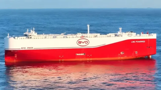 Novo Navio da BYD