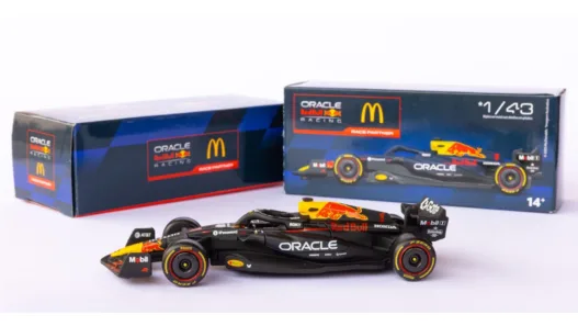 McDonald’s miniatura F1 da Red Bull