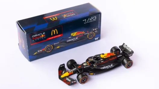 McDonald’s miniatura F1 da Red Bull