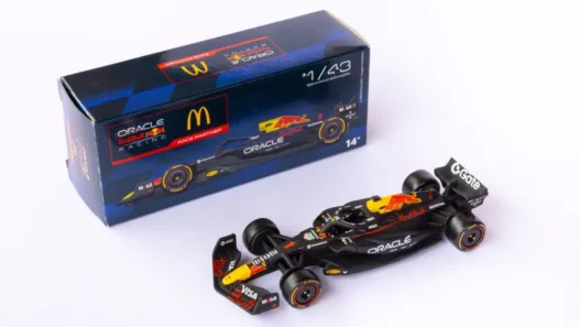 McDonald’s miniatura F1 da Red Bull
